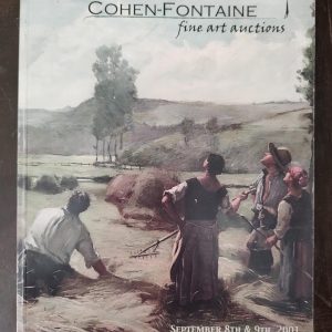 COHEN FONTAINE FINE ART AUCTIONS de JERRY COHEN